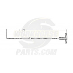 W0009726  -  Oil Level Indicator Dipstick (L6I - 4.5L)